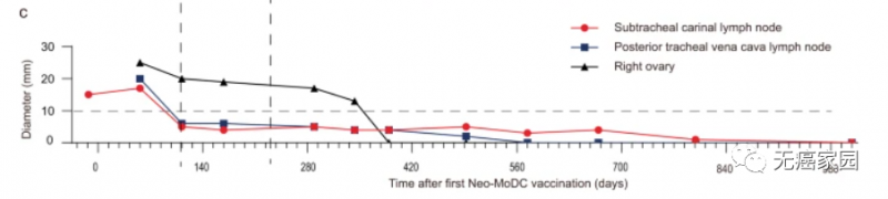 Neo-MoDC疫苗联合纳武单抗治疗两周后的数据