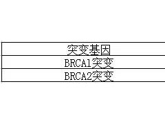 乳腺癌易感基因检测