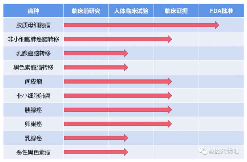 电场疗法发展历程