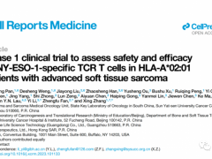 中国首个TCR-T细胞疗法TAEST16001治疗晚期软组织肉瘤疾病控制率达83.3%
